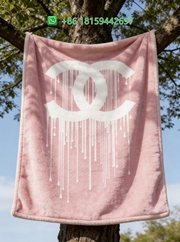 Chanel Throw Blankets
